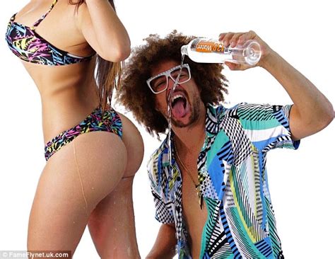 lmfao rapper redfoo gets ridiculous and raunchy with bikini clad models daily mail online