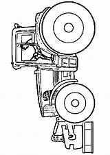 Trecker Baufahrzeug Traktor Malvorlagen Q2 sketch template