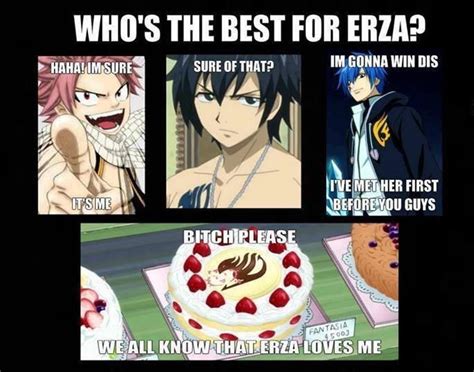 Erza X Cake Anime Amino