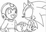 Man Megaman Sonic Trunks24 Archie Welcomes Comics sketch template