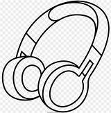Headphones Clip Headphone Toppng sketch template