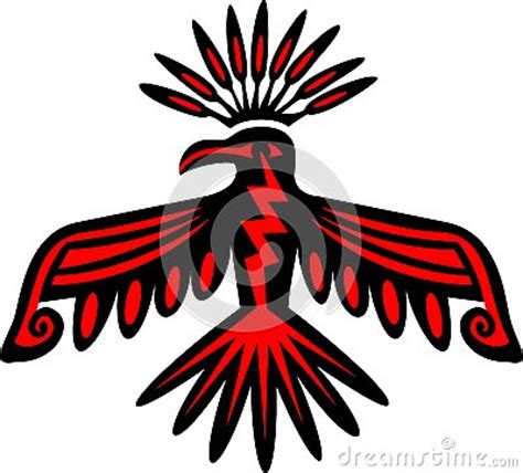 thunderbird native american symbol stock image image