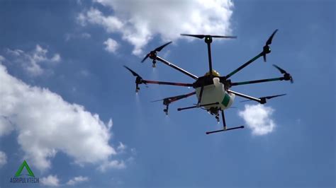 drone pulverizador agripulvtech youtube