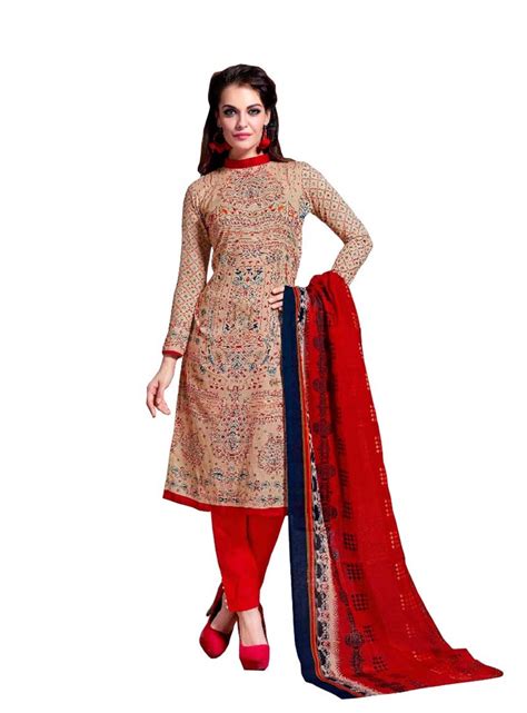 buy jaipur fabrics unstitched printed cotton dress materials online