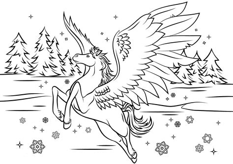 baby pegasus coloring pages coloring pages