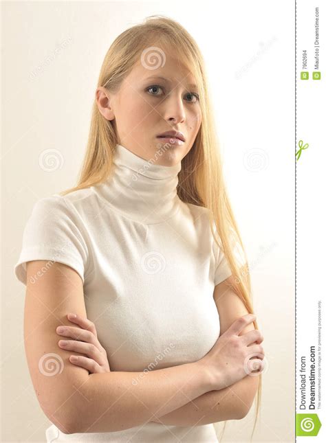 sexy blond long hair teen age girl stock images image