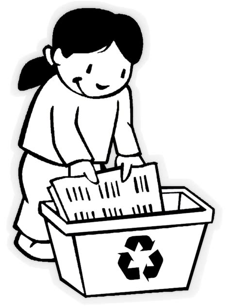 recycling coloring pages  encourage love   environment