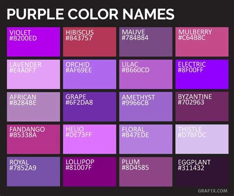 top 40 purple hex codes for creative designs they ll love louisem in