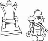 Throne Chair Getdrawings sketch template