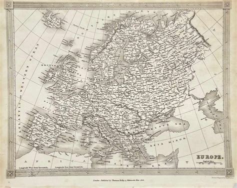 antik karta oever europa koep fran rareprintsgallery pa tradera