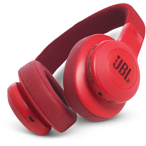 jbl ebt bluetooth  ear headphones red jblebtredam bh