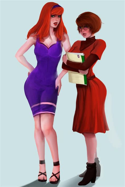 Daphne And Velma [oc] Daphne And Velma Scooby Doo Mystery Inc