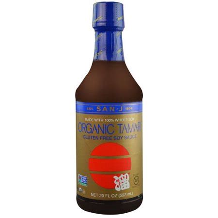 san  organic gluten  tamari soy sauce  health food store