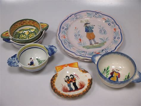 collection  quimper pottery  cheffins fine art