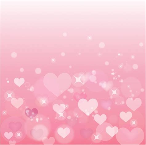 pink heart background vectors graphic art designs in editable ai eps