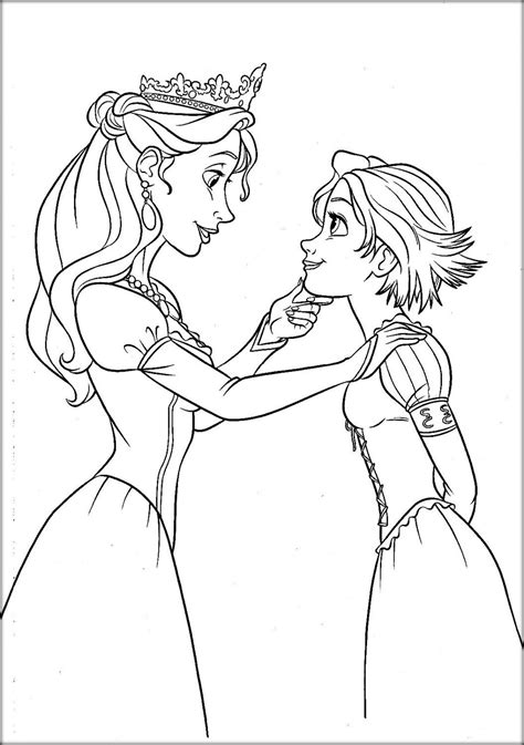 tangled coloring pages rapunzel coloring pages disney coloring pages