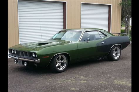 green cuda  plymouth cuda pinterest green