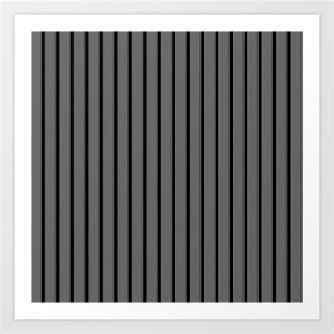 black  grey vertical stripes art print  septembi society