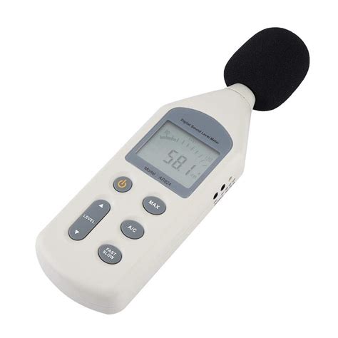 decibel sound level meter measuring noise tester  industry  indoor outdoor  measuring