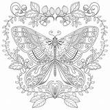 Coloring Pages Butterfly Intricate Adult Printable Books Coloriage Mandala Hanna Karlzon Flower ζωγραφικη Sheets Colouring Adults Tsgos Template Book Choose sketch template