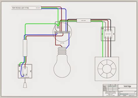 bathroom extractor fan wiring diagram