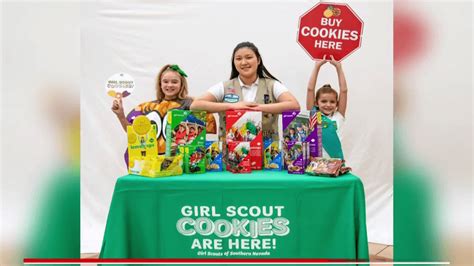 girl scout cookie season begins ksnv