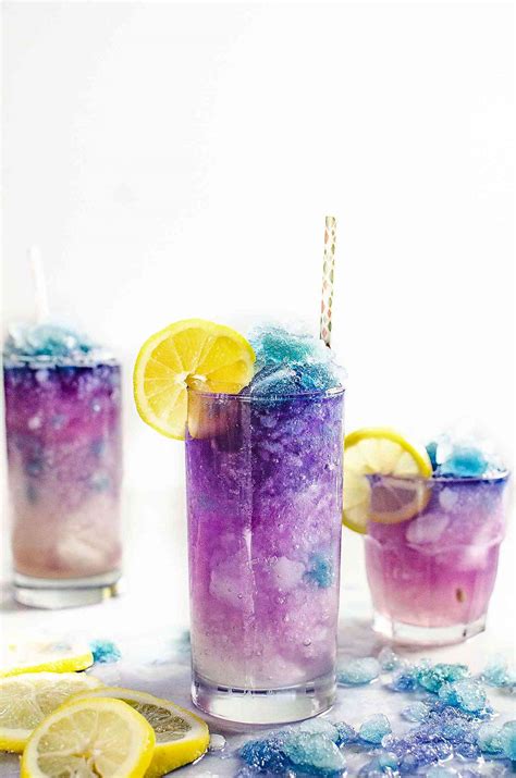 magical color changing cocktails galaxy cocktails  flavor bender