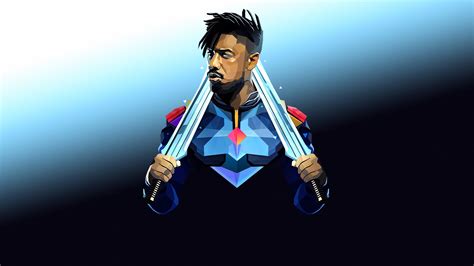 erik killmonger wallpapers hd wallpapers