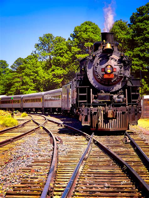 grand canyon railway steam saturday   fine art photography