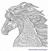 Pferd Malvorlagen Muster sketch template