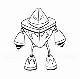 Robot Coloring Pages Alien Printable sketch template