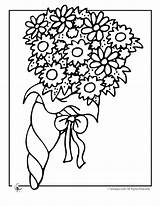 Coloring Wedding Pages Flowers Kids Colouring Flower Bouquet Book Color Themed Books Printable Print Getcolorings Fantasy Girls Activity Bride Getdrawings sketch template