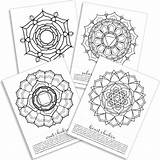 Meditative Chakras Restore Relaxing Proven sketch template