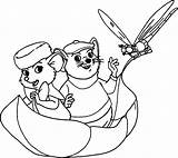 Bianca Bernard Rescuers Coloring Pages Rude Evin Wecoloringpage sketch template