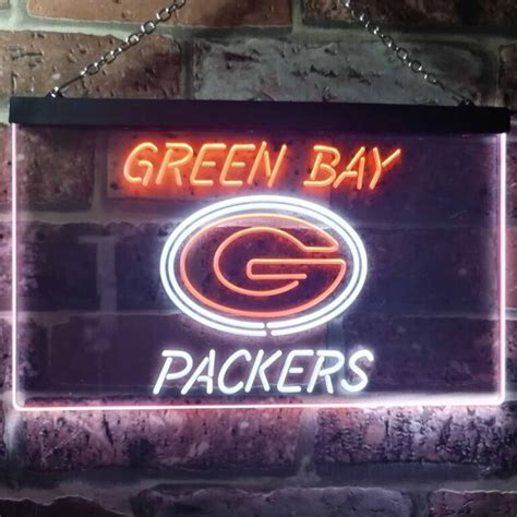 Green Bay Packers Logo 1 Led Neon Sign Neon Sign Led Sign Shop