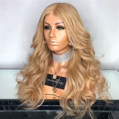 Stylish Lady Sexy Brown Blonde Brazilian Long Curly Wig