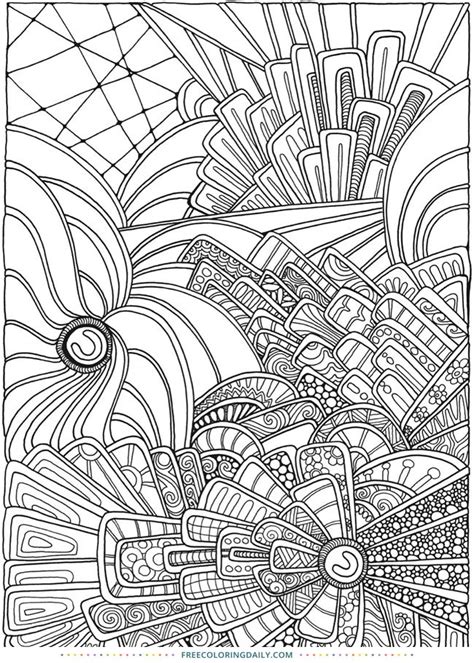 abstract pattern coloring page abstract coloring pages pattern