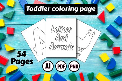 toddlers coloring page graphic  kdp art studio creative fabrica