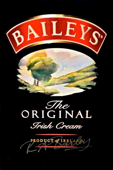 baileys irish cream label labels