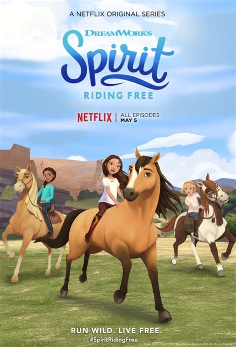 dreamworks  animated series spirit riding  premieres