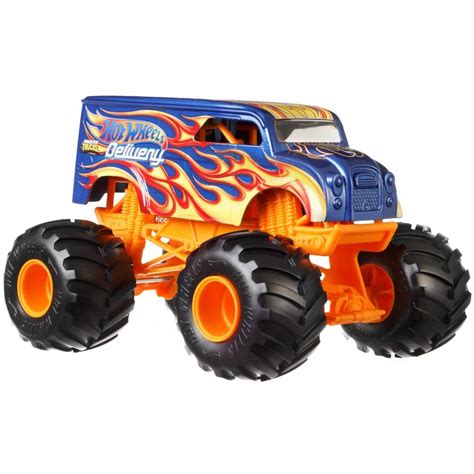 hot wheels monster trucks  scale dairy delivery vehicle walmartcom