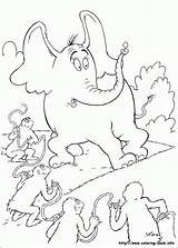 Horton Hears Kleurplaten Seuss Besoin Aide Ortone Coloriez Animaatjes Insertion Codes Cartoni sketch template
