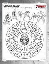 Avengers Coloring Pages Maze Marvel Kids Printable Superhero Sheets Ultron Mazes Printables Age Bestcoloringpagesforkids Activities Print Crafts Book Choose Board sketch template
