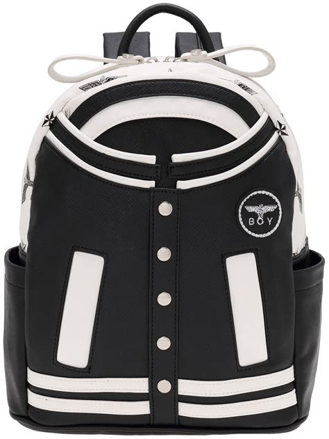 black cloth shaped studded pu backpacks sheinsheinside