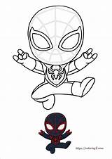 Morales Spiderman Aranha Homem Sheets Spider Pintar Coloring1 Verse Batman sketch template