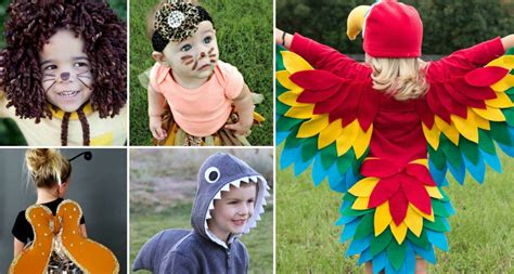 awesome diy animal costumes  kids desert chica