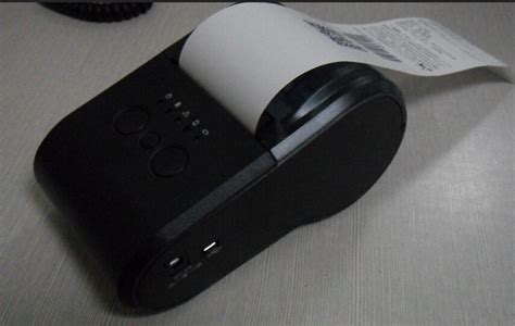 handheld battery powered wireless thermal label printer portable