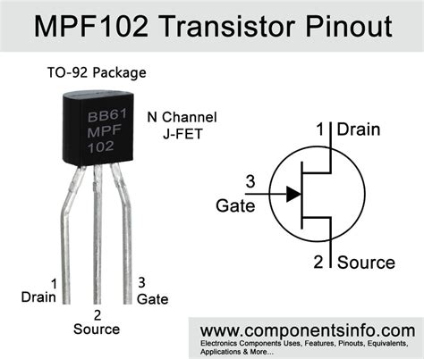 mpf mp  mpf   channel rf amplifier jfet transistor lazada indonesia