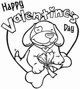Coloring Pages Valentine Valentines Entitlementtrap Kids sketch template