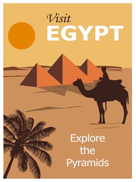 egypt cairo travel poster  stock photo public domain pictures